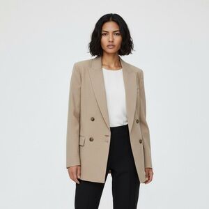 Lafayette 148 New York Beige Blazer